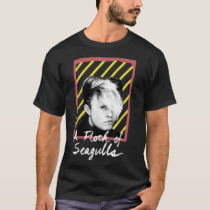 Een kudde zeegarens - 80 s strepen T-shirt
