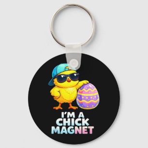 Een Kuiken Magneet Grappige Pasen Kuiken Woordspel Sleutelhanger