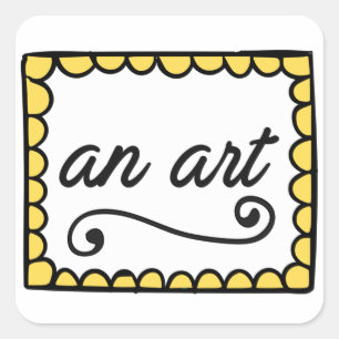 Een kunst Stickers