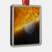 Een kunstenaarsimpressie 3 metalen ornament (Rechts)