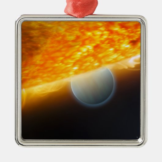 Een kunstenaarsimpressie 3 metalen ornament (Voorkant)