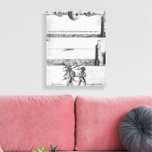 Een kunstmatige cloud maken canvas afdruk (Insitu (Woonkamer))