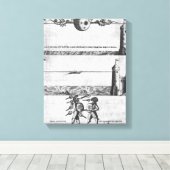 Een kunstmatige cloud maken canvas afdruk (Insitu (Houten vloer))