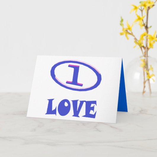 Een kunstschildpad van de Liefde blauwe hint van p Kaart (Gele Bloem)