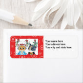 Een kus onder de maretak etiket (Insitu)