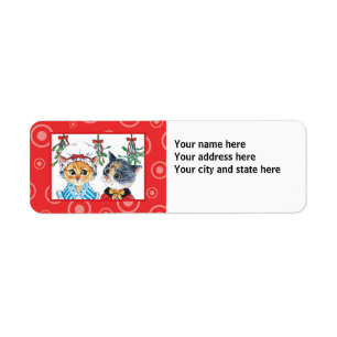 Een kus onder de maretak etiket