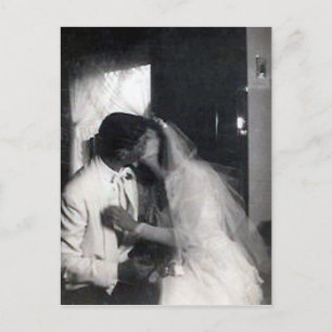 Een kus op de dag briefkaart