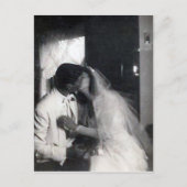 Een kus op de dag briefkaart (Voorkant)