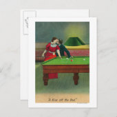 Een kus van de Rood Briefkaart (Voorkant / Achterkant)