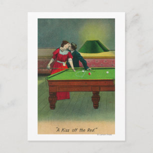 Een kus van de Rood Briefkaart