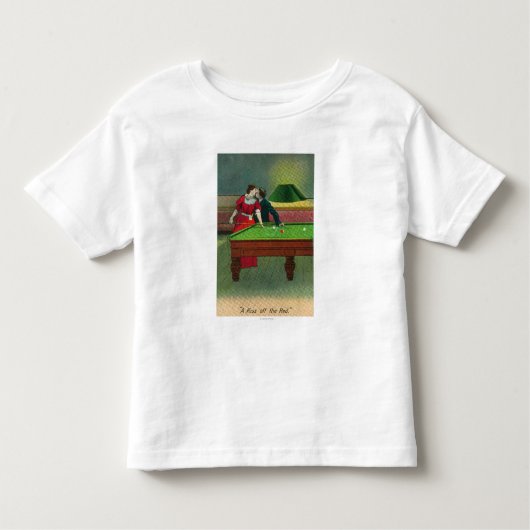 Een kus van de Rood Kinder Shirts (Voorkant)