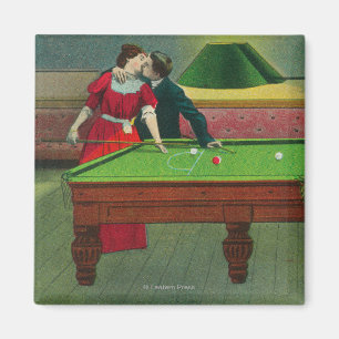 Een kus van de Rood Magneet