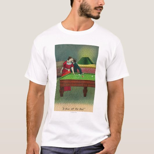 Een kus van de Rood T-shirt (Voorkant)
