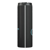 Een kus van waanzin Tumbler Thermosbeker (Achterkant)