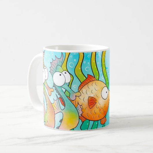 Een Kus van Zee Zout Mok (Voorkant links)