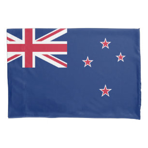 Eén Kussensloop met de vlag van Nieuw-Zeeland