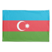 Eén Kussensloop met vlag van Azerbeidzjan (Achterkant)
