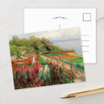 Een kustlandschap | Olga Wisinger-Florian Briefkaart<br><div class="desc">Een kustlandschap | Origineel kunstwerk van de Oostenrijkse impressionistische schilder Olga Wisinger-Florian (1844-1926). De kunstenaar staat bekend om haar vele landschappen en bloemstillevens schilderijen. Gebruik de ontwerpgereedschappen om aangepaste tekst toe te voegen of het afbeelding te personaliseren.</div>