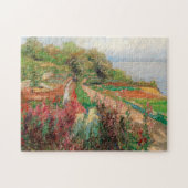 Een kustlandschap | Olga Wisinger-Florian Legpuzzel (Horizontaal)