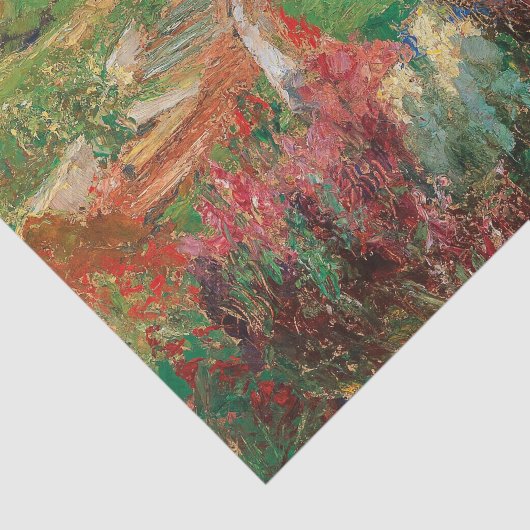 Een kustlandschap | Olga Wisinger-Florian Tissuepapier (Detail)