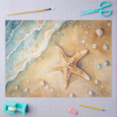 Een Kustserie Ontwerp 1 Tissuepapier (Craft)