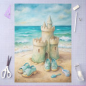 Een Kustserie Ontwerp 21 Tissuepapier (Craft)