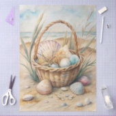 Een Kustserie Ontwerp 23 Tissuepapier (Craft)