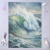 Een Kustserie Ontwerp 49 Tissuepapier (Craft)