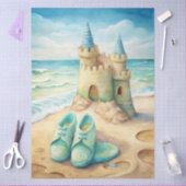 Een Kustserie Ontwerp 5 Tissuepapier (Craft)