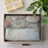 Een Kustserie Ontwerp 61 Tissuepapier (Geschenk)