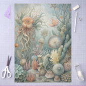 Een Kustserie Ontwerp 61 Tissuepapier (Craft)