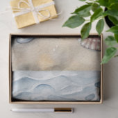 Een Kustserie Ontwerp 66 Tissuepapier (Geschenk)
