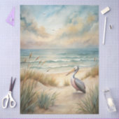 Een Kustserie Ontwerp 68 Tissuepapier (Craft)