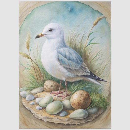 Een Kustserie Ontwerp 6 Tissuepapier (Voorkant)