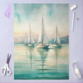Een Kustserie Ontwerp 74 Tissuepapier (Craft)