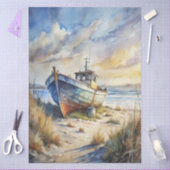 Een Kustserie Ontwerp 76 Tissuepapier (Craft)