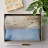Een Kustserie Ontwerp 78 Tissuepapier (Geschenk)