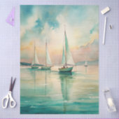 Een Kustserie Ontwerp 81 Tissuepapier (Craft)