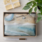 Een Kustserie Ontwerp 82 Tissuepapier (Geschenk)
