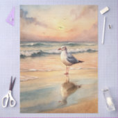 Een Kustserie Ontwerp 84 Tissuepapier (Craft)