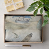 Een Kustserie Ontwerp 85 Tissuepapier (Geschenk)