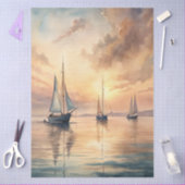 Een Kustserie Ontwerp 86 Tissuepapier (Craft)
