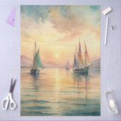 Een Kustserie Ontwerp 87 Tissuepapier (Craft)