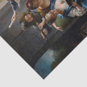 Een Kwartet in overleg met Jean Raoux Tissuepapier (Detail)