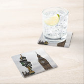 Een kwestie van perspectief - Londen - Big Ben Ond Kartonnen Onderzetters (Insitu)