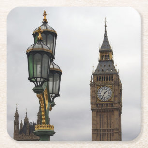 Een kwestie van perspectief - Londen - Big Ben Ond Kartonnen Onderzetters
