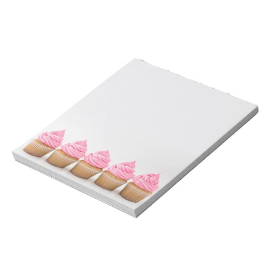 Een kwintet van cupcakes notitieblok (Linkerzijde)