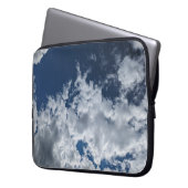 Een laag wolken laptop sleeve (Voorkant Links)