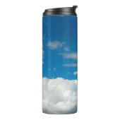 Een laag wolken thermosbeker (Gedraaid links)