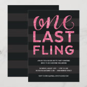 Eén laatste aanval | Glitter-Kijk Bachelorette Par Kaart (Voorkant / Achterkant)